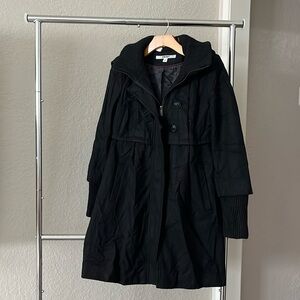 DKNY coat, black, size 4